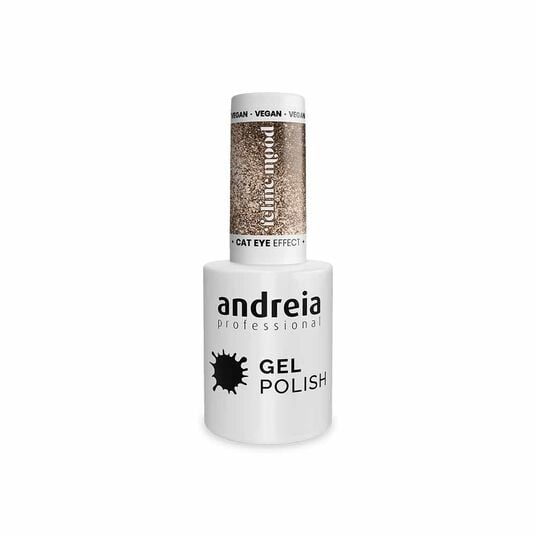 Andreia Professional Cat Eye Effect, Gel Polish FE3 - Golden Aura 10.5ml