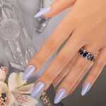 Andreia Professional I Do Collection Hybrid Gel - Fusion Color ID6 Sky Blue With Silver Sparkles 10.5ml