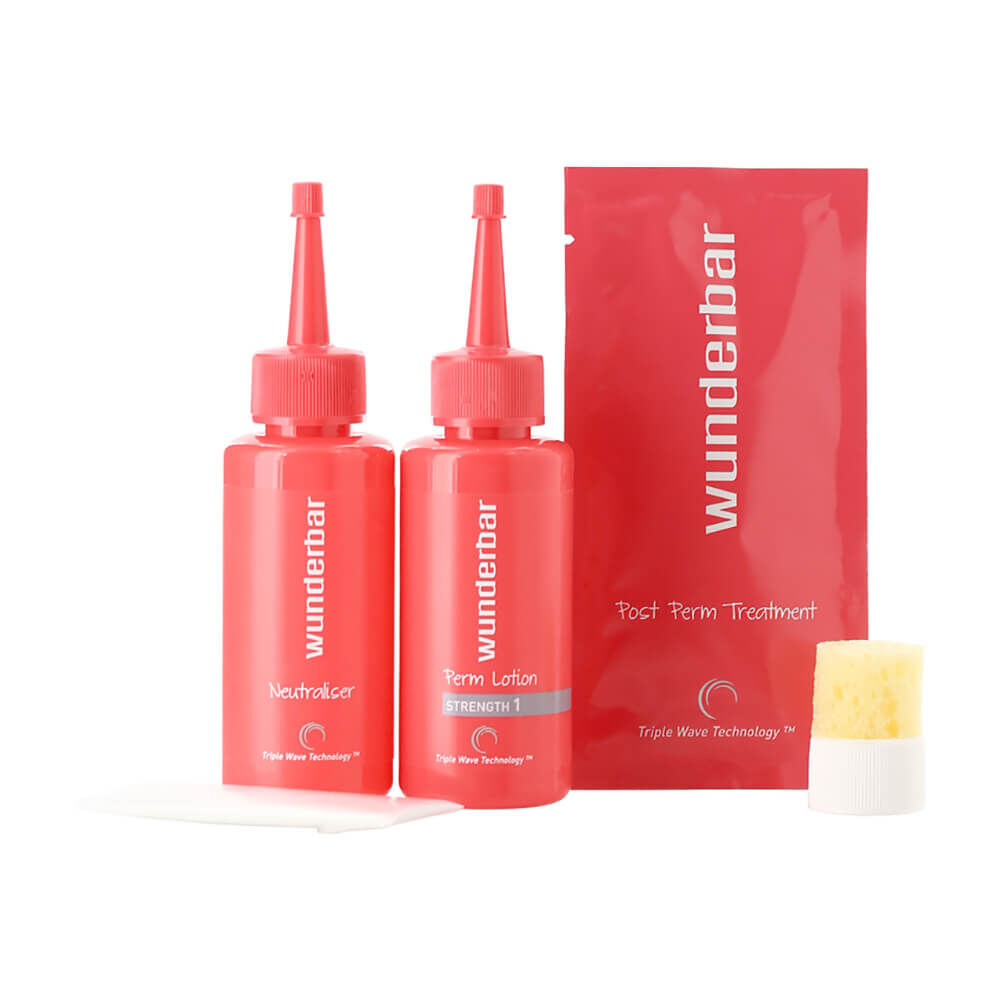 Wunderbar Perm Kit 1 (Natural, normal hair) Hair Perming Lotions