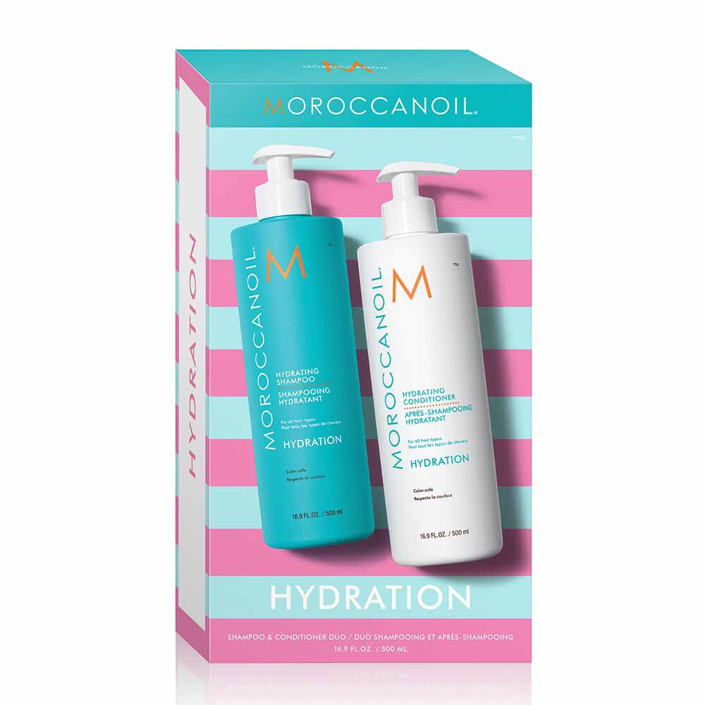 Moroccanoil Hydrating Shampoo & Conditioner Duo 500ml | Shampoo