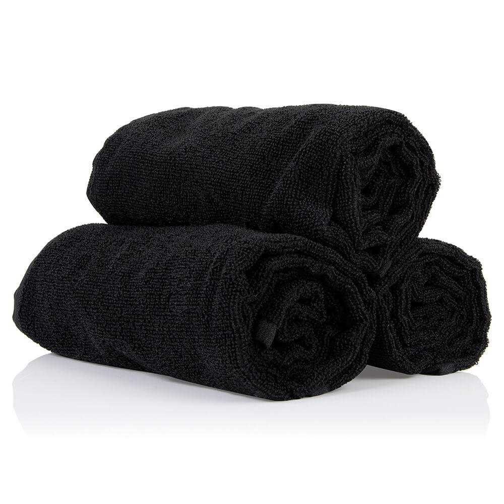 Black bleach resistant clearance salon towels