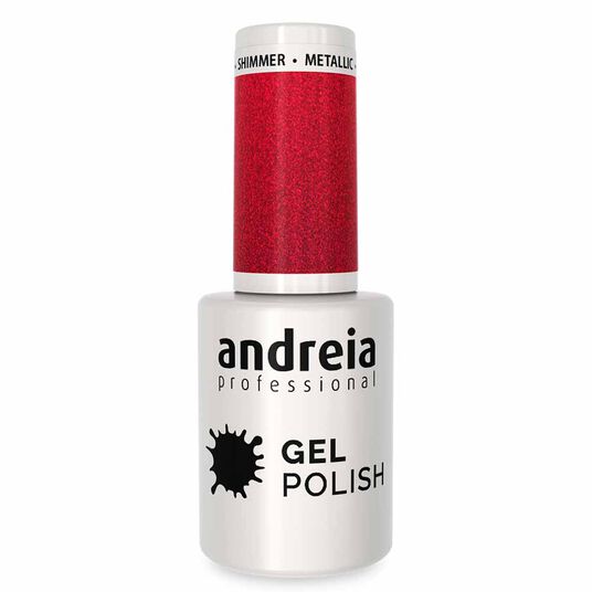Andreia Professional Gel Polish 256 Metallic Red, 10.5ml