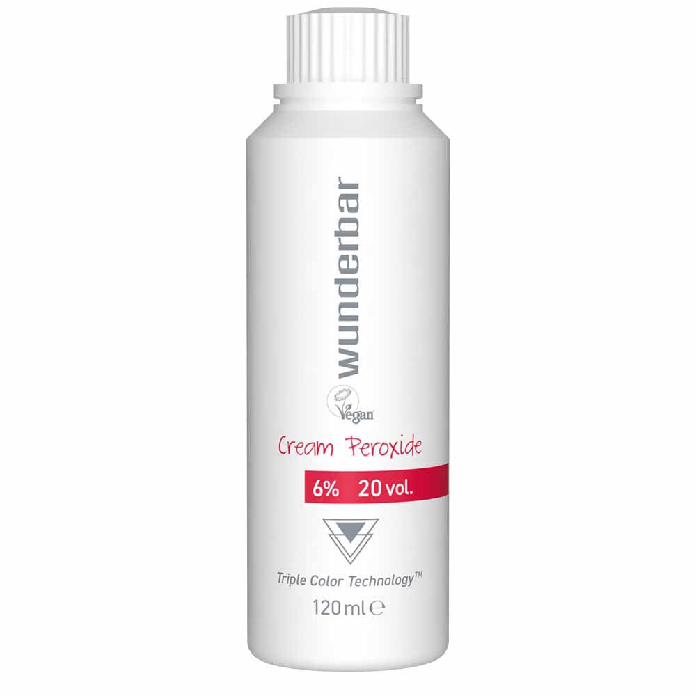 Wunderbar Cream Peroxide 6 v 1ml Bleach Peroxide Developers Salon Services