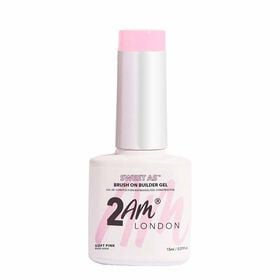 2AM London Brush on Builder Gel - Sweet As Soft 15ml