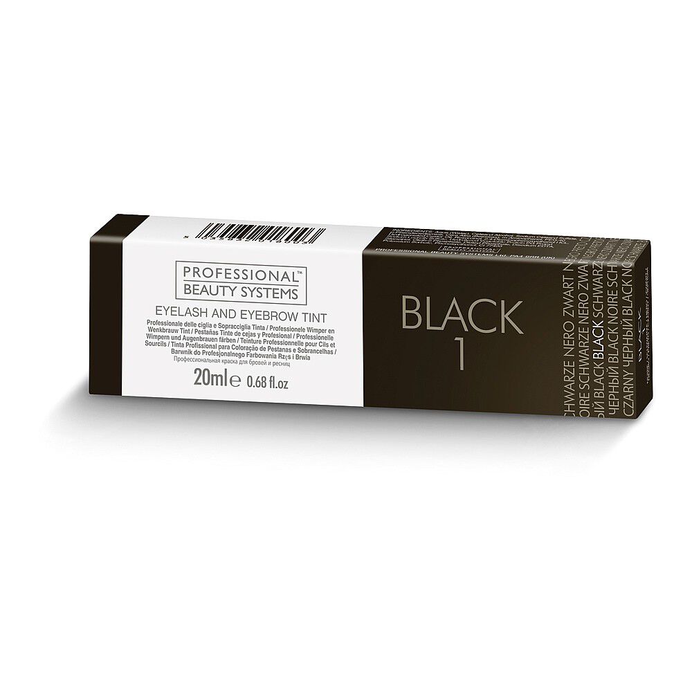 Professional Beauty Systems Eyelash and Eyebrow Tint - Black 20ml
