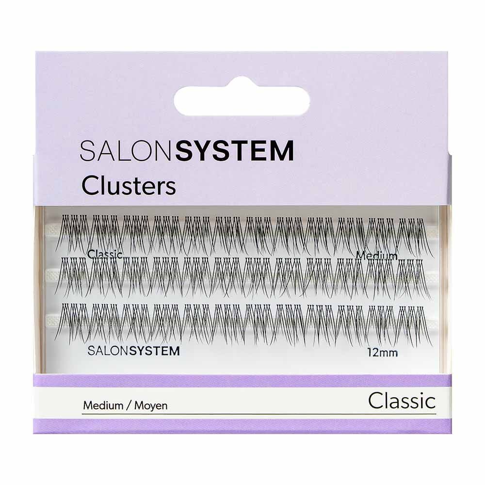 Salon System Individual Lash Clusters Classic - Medium
