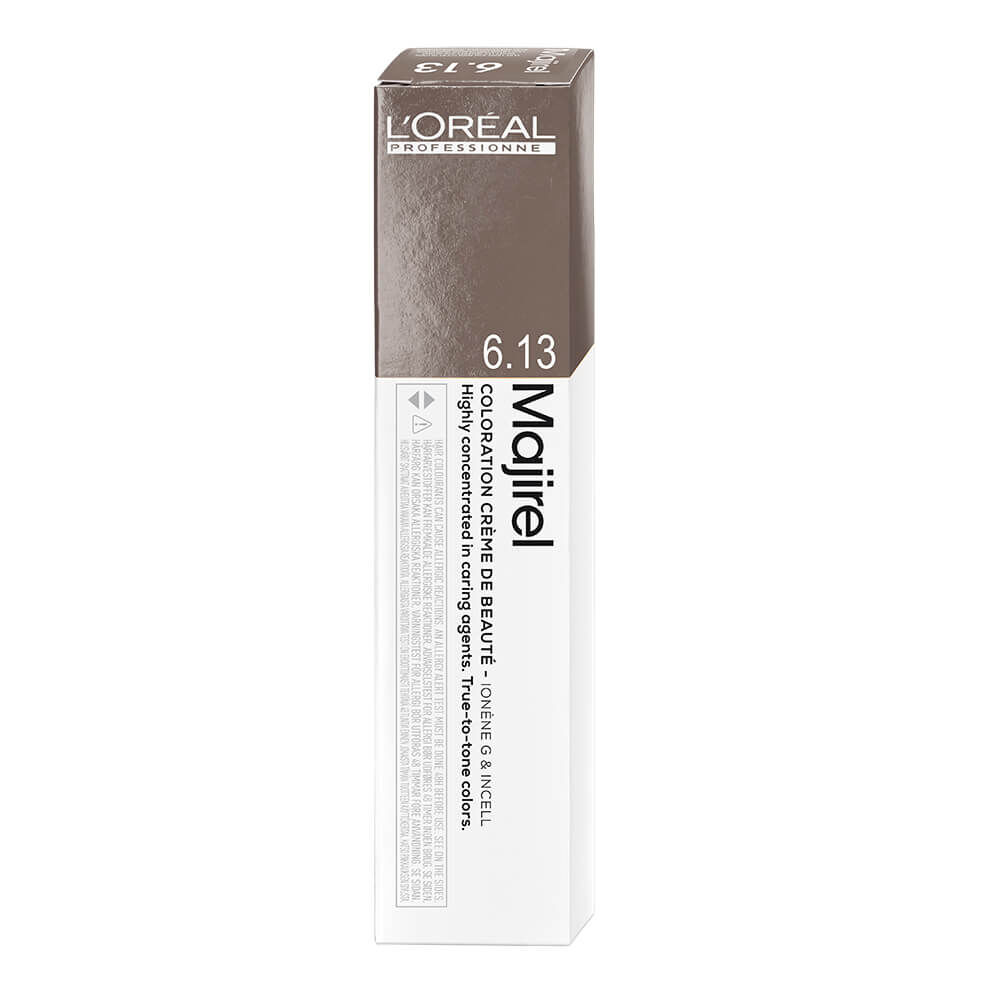 L'Oréal Professionnel Majirel 7.12 Iridescent Ash Blonde, High Resist Permanent Hair Colour 50ml