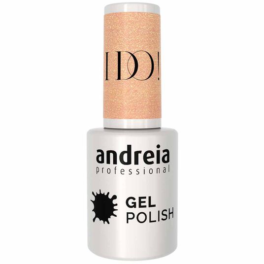 Andreia Professional I Do Collection Gel Polish - ID3 Champagne Nude With Gold Sparkles 10.5ml