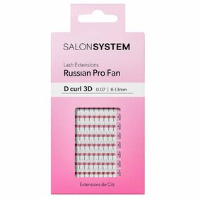 Salon System Lash Extensions ProFan D-Curl 3D 8-13mm