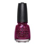 China Glaze Hard-wearing, Chip-Resistant, Oil-Based Nail Lacquer - Turn Up The Heat 14ml 