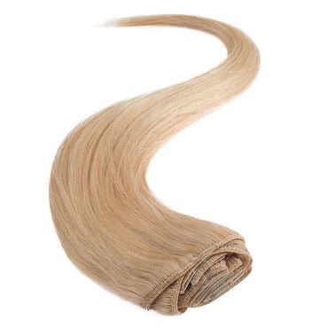 Wildest Dreams Clip In Full Head Human Hair Extension 18 Inch - 613 Blondie Blonde