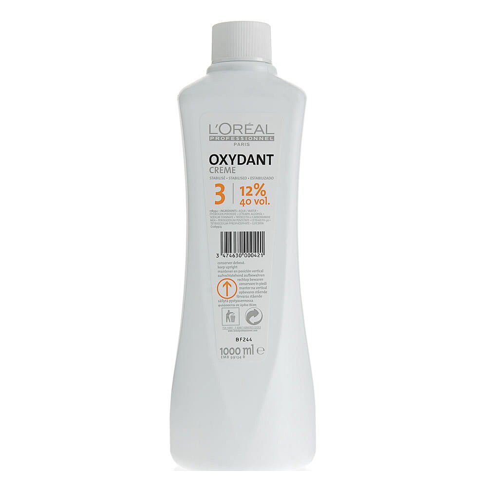 L'Oréal Professionnel Oxydant Developer 12% 40 Vol 1 Litre
