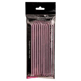 Salon Services Foam Nail File Black 240 Grit Pack of 12