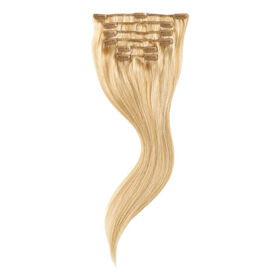 Wildest Dreams 100% Human Hair Clip-In Extensions, Half Head, 18 inch/52g - 22/14 Sunkissed Blonde Blend