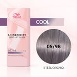 Wella Professionals Shinefinity Zero Lift Glaze - 05/98 Cool Steel Orchid 60ml