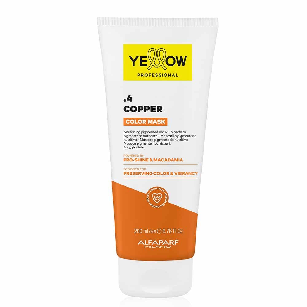 Alfaparf Milano Yellow Professional Color Mask .4 Copper 200ml