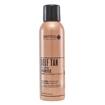 Sienna X Q10 Self Tan Tinted Mousse 200ml