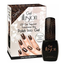 Gel Illusion Top Coat Bronze 14ml