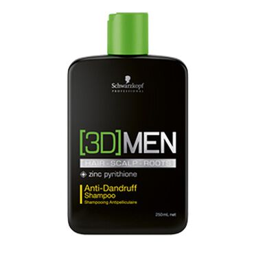Schwarzkopf Professional 3D Men Anti-Dandruff Shampoo 250ml