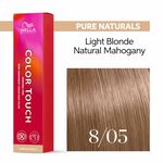 Wella Professionals Color Touch Demi-Permanent Hair Colour 8/05 Light Blonde Natural Mahogany 60ml