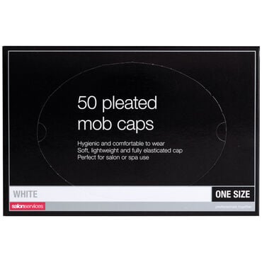 Salon Services Disposable Mob Caps 50 Pack