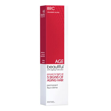 AGEbeautiful Permanent Hair Colour - 8RC Strawberry Blonde 60ml