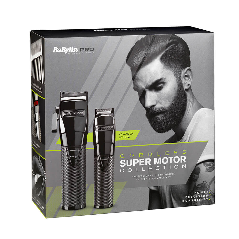 beskytte Turist respons BaByliss PRO Rechargeable Cordless Super Motor Clipper & Trimmer Set |  Clippers | Salon Services