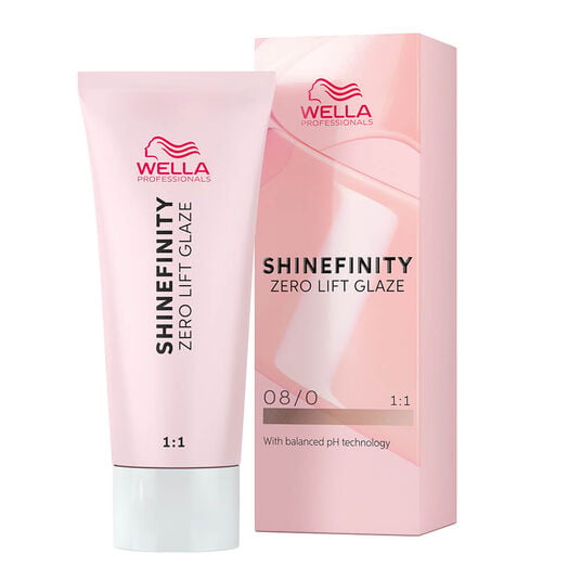 Wella Professionals Shinefinity Zero Lift Glaze - 08/0 Natural Light Blonde 60ml