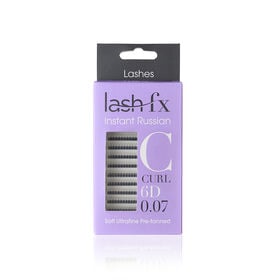 Lash FX Mixed Tray of Instant Russian Lashes C Curl (9. 11 and 13mm)