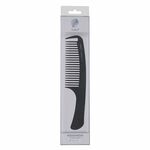 Sibel Black Plastic Tail Comb 20.1cm