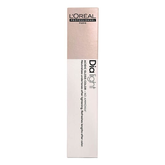 L'Or&eacute;al Professionnel Dia light Demi Permanent Hyaluronic Acidic Gloss Hair Colour - 10.32 Lightest Natural Golden Blonde Milkshake 50ml