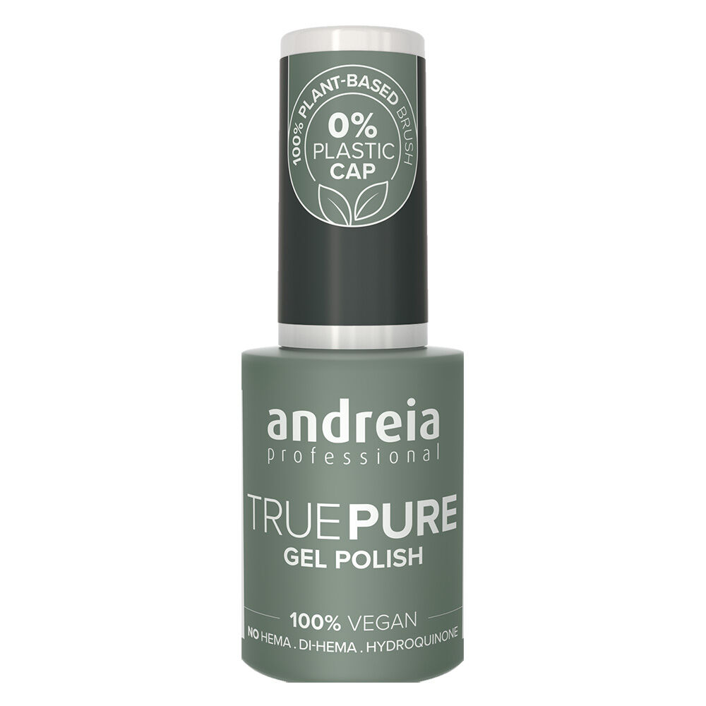 Andreia Professional True Pure T44 Gray - Hema Free Gel Polish, 10.5ml