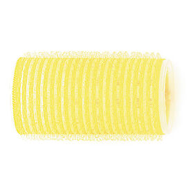 Sibel Hook & Loop Roller Yellow 32mm, Pack of 12