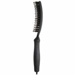 Olivia Garden Care Ionic Fingerbrush Hair Brush - Medium Black