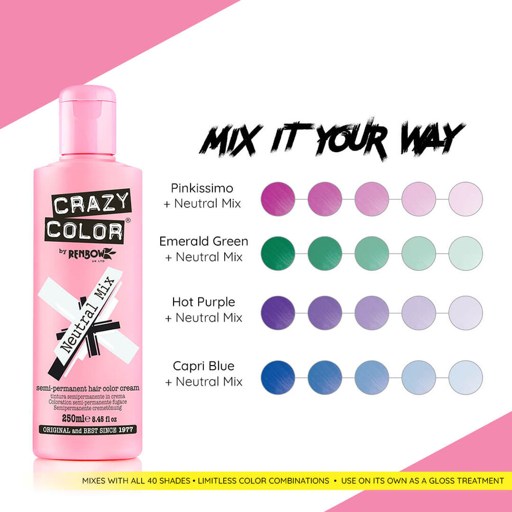 Crazy Color Neutral Mix | Hair Dye | Salon Services Crazy Color Neutral Mix | Hair Dye | Salon Services