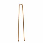 Sibel Metal Straight Bobby Pins 60mm, Brown, Pack of 500