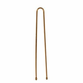 Sibel Metal Straight Bobby Pins 60mm, Brown, Pack of 500