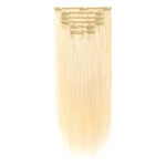 Wildest Dreams 100% Human Hair Clip-In Extensions, Half Head, 18 inch/52g - 60 Blondest Blonde
