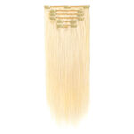 Wildest Dreams 100% Human Hair Clip-In Extensions, Half Head, 18 inch/52g - 60 Blondest Blonde