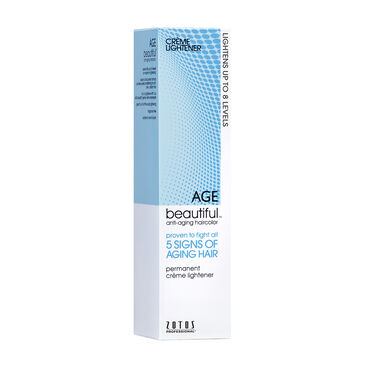 AGEbeautiful Permanent Hair Colour Crème Lightener 60ml