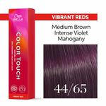 Wella Professionals Color Touch Demi-Permanent Hair Colour - 44/65 Medium Brown Intensive Violet Mahogany 60ml
