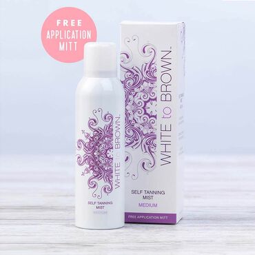 Whitetobrown Self Tanning Mist Medium 200ml