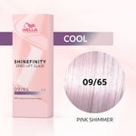 Wella Professionals Shinefinity Zero Lift Glaze - 09/65 Cool Pink Shimmer 60ml