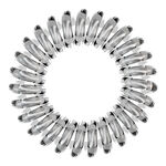 invisibobble Original Hair Ties, Crystal Clear, Pack of 3