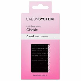 Salon System Lash Extensions Classic C-Curl 0.15 8-14mm