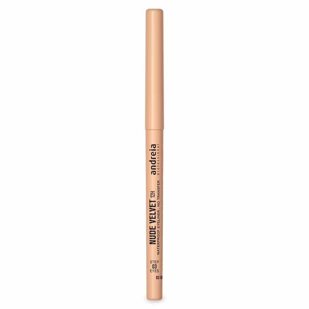 Andreia Professional Nude Velvet 12H, Waterproof Eyeliner - Nude 0.31g