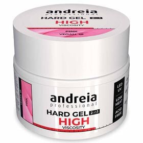 Andreia Professional Hard Gel 2 In 1 - High Viscosity Pink 44gr