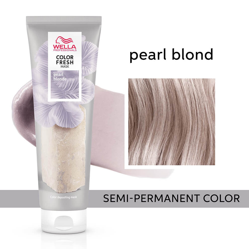 Wella Professionals Color Fresh Mask Pearl Blonde 150ml Demi Semi Wella Professionals Color Fresh Mask Pearl Blonde 150ml Demi Semi