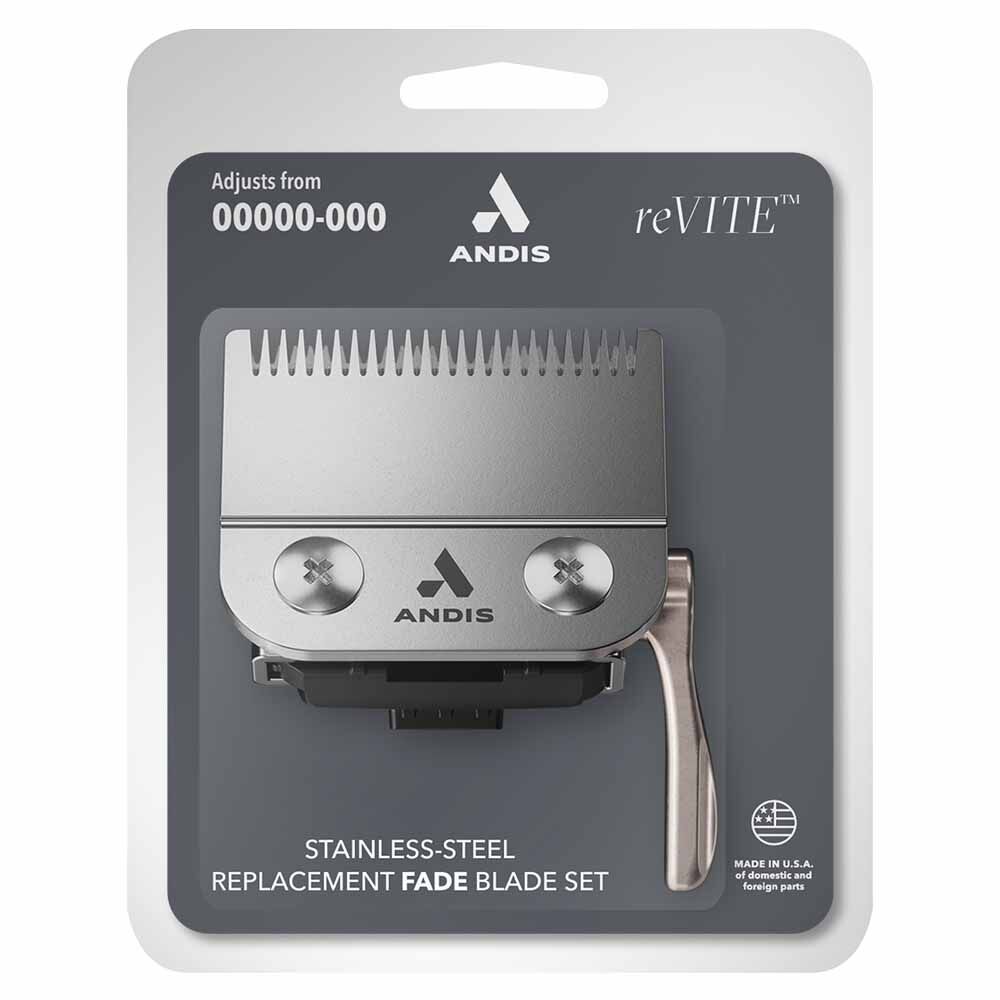Andis Revite Stainless Steel Replacement Fade Blade