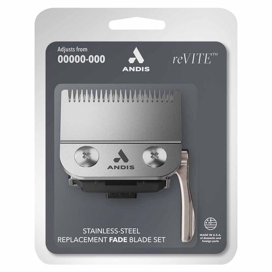 Andis Revite Stainless Steel Replacement Fade Blade